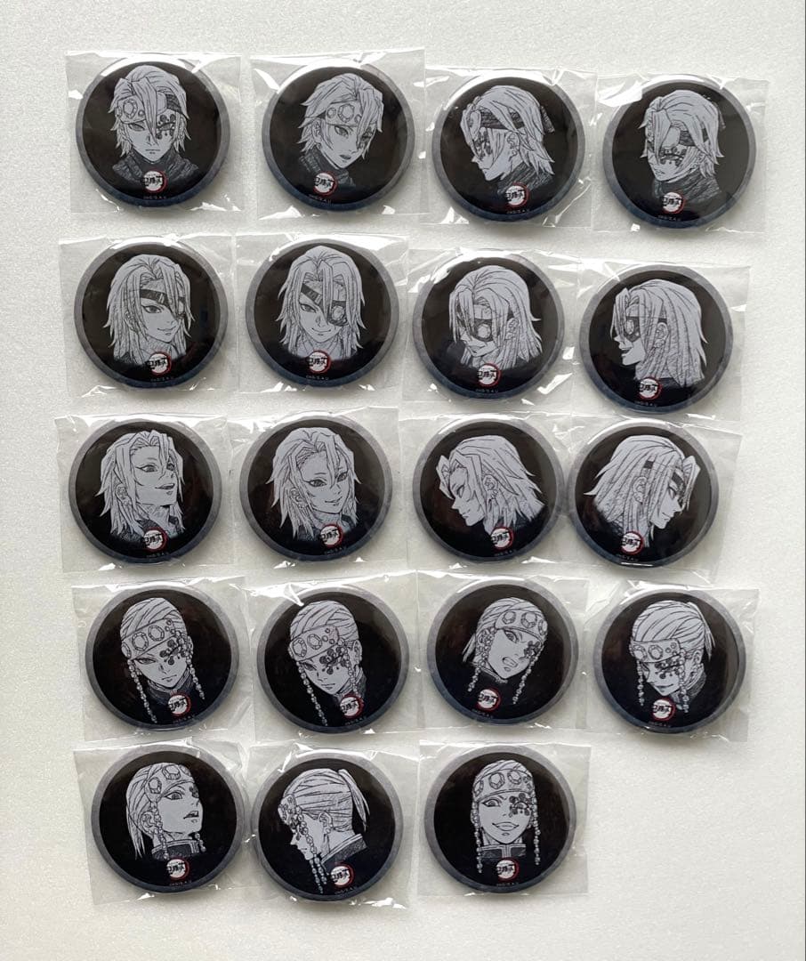 鬼滅の刃 ufotable ダイニング 缶バッジ19種 宇髄天元 鬼滅の