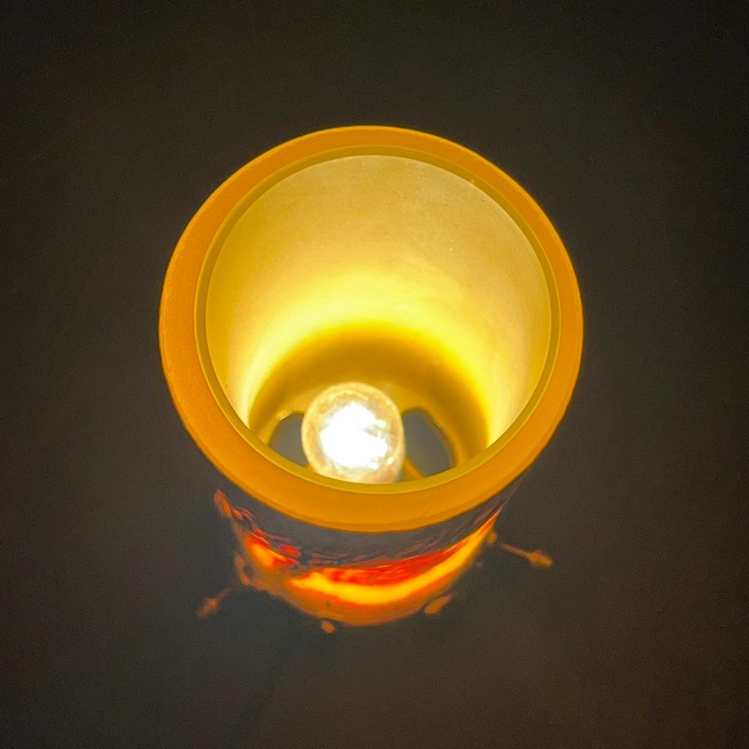 ドームナンシー 卓上照明 アンテルカレール 被せガラス 高さ18cm