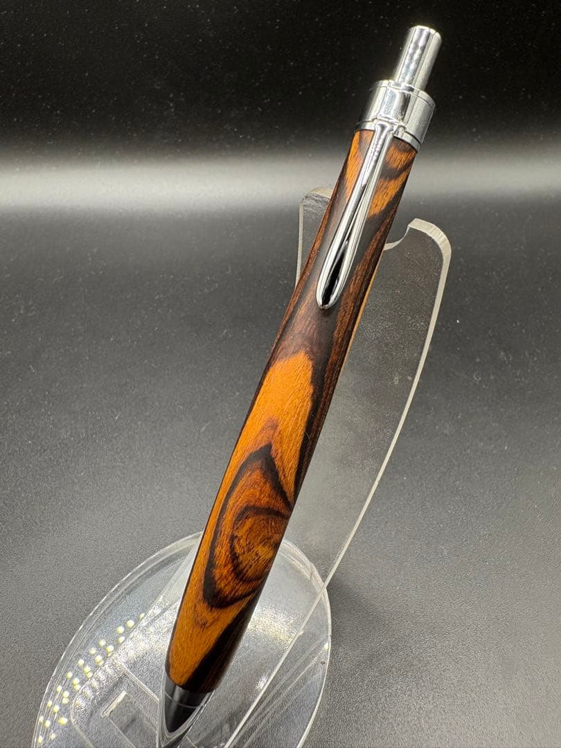 493デザートアイアンウッド　杢あり　木軸シャーペン　ボールペン 砂漠の宝石】 デザートアイアンウッド 受注生産品 | 木軸ペン工房 金杢犀