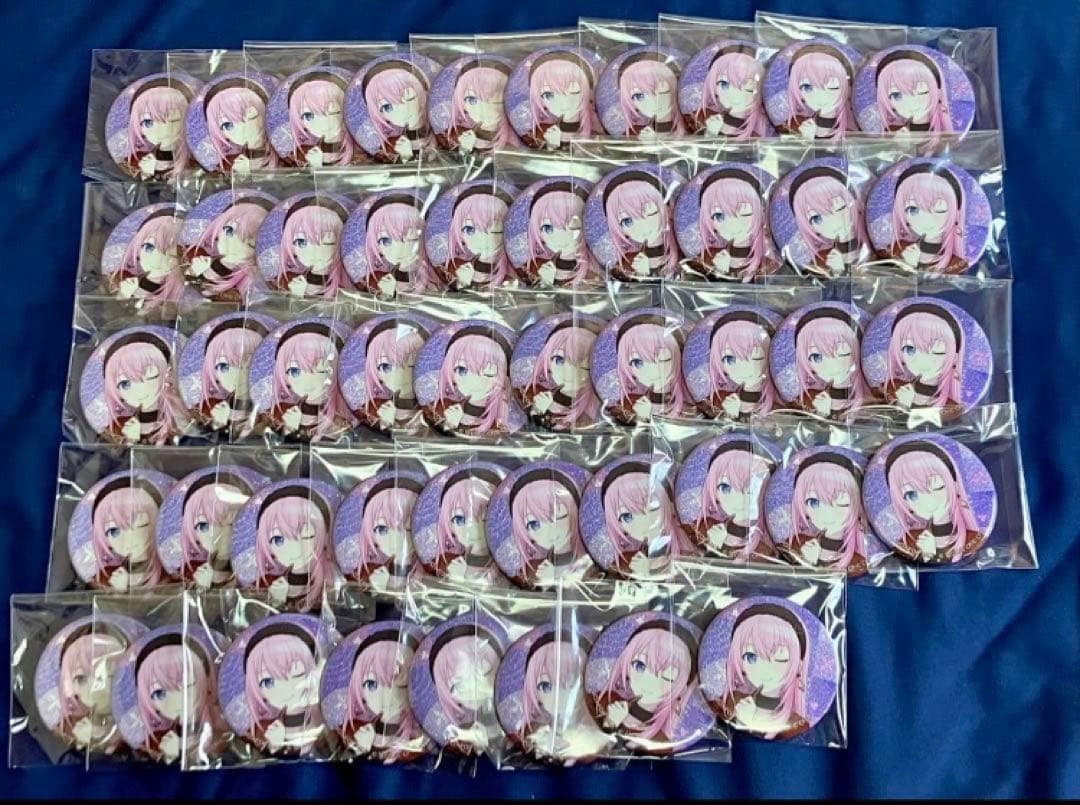 プロセカ 巡音ルカ グリッター 特典 缶バッジ vol.40B 48点 - メルカリ