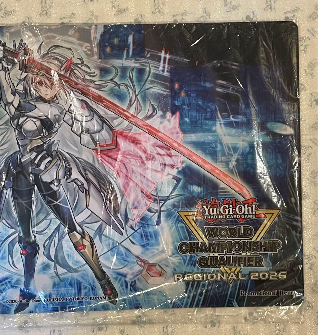 希少 新品未開封 閃刀姫 ゼロ プレイマット WCQ 2026 遊戯王