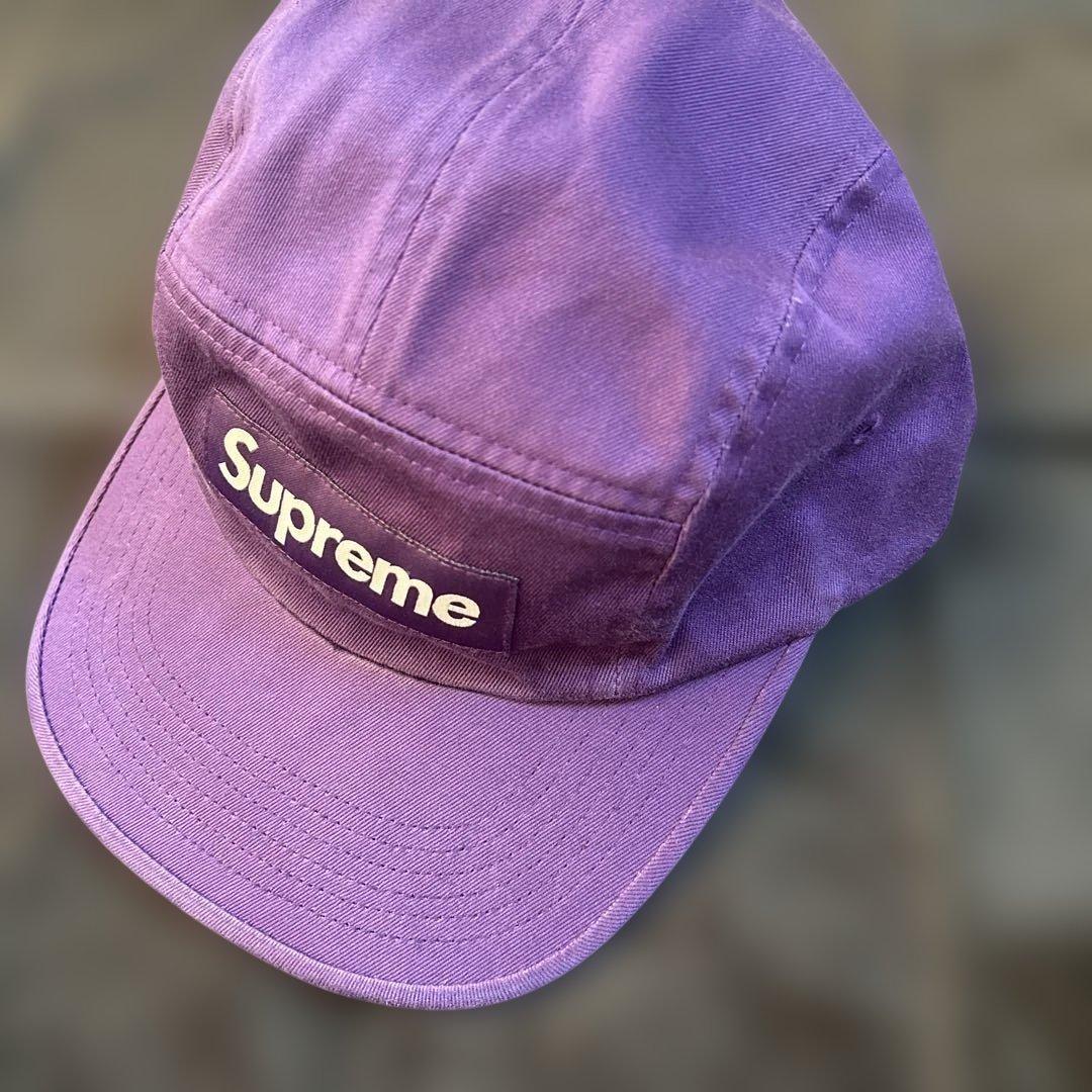 【新品未使用】 SUPREME 人気色!!パープル キャップ Supreme（キャップ ・ パープル/紫色系）のフリマアイテム一覧