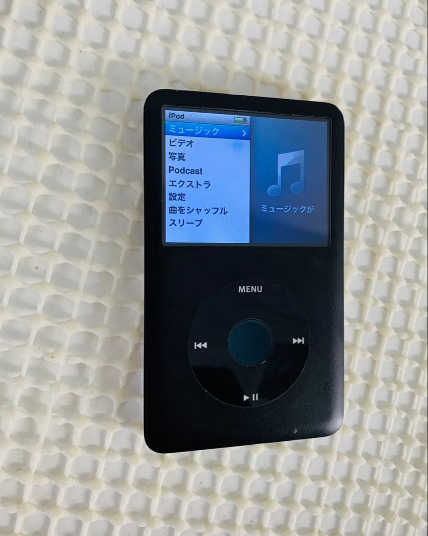 iPod classic 80GB 第六世代 Apple iPod classic 80GB ブラック 第6