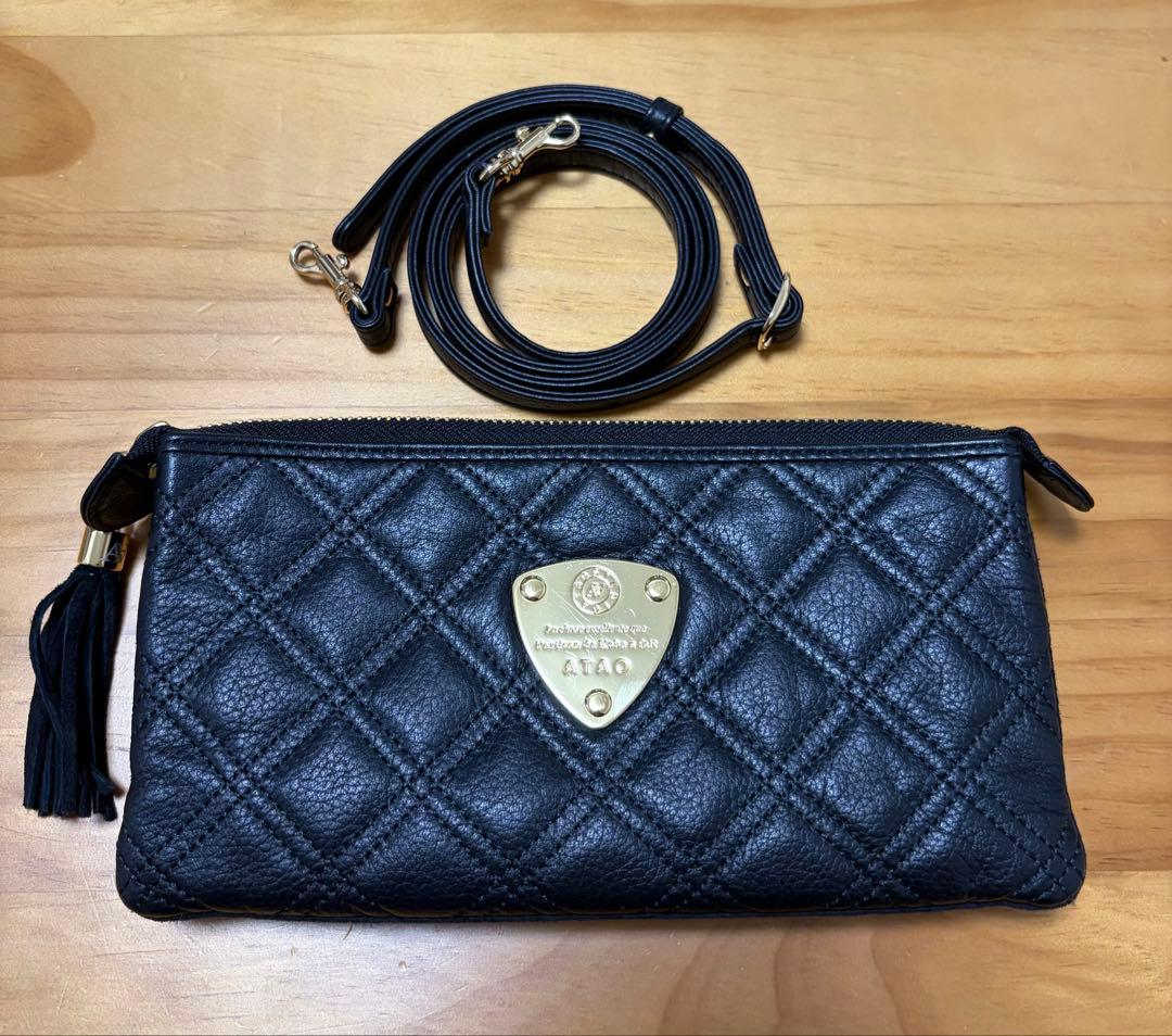 美品✨　アタオ　ATO ブーブー／ブラックダイヤ