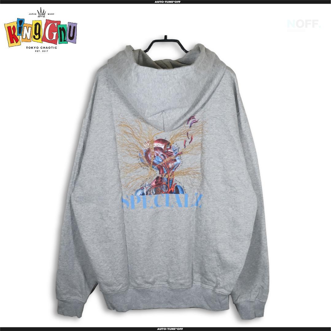 KingGnu SPECIALZ HOODIE フーディー L GRAY