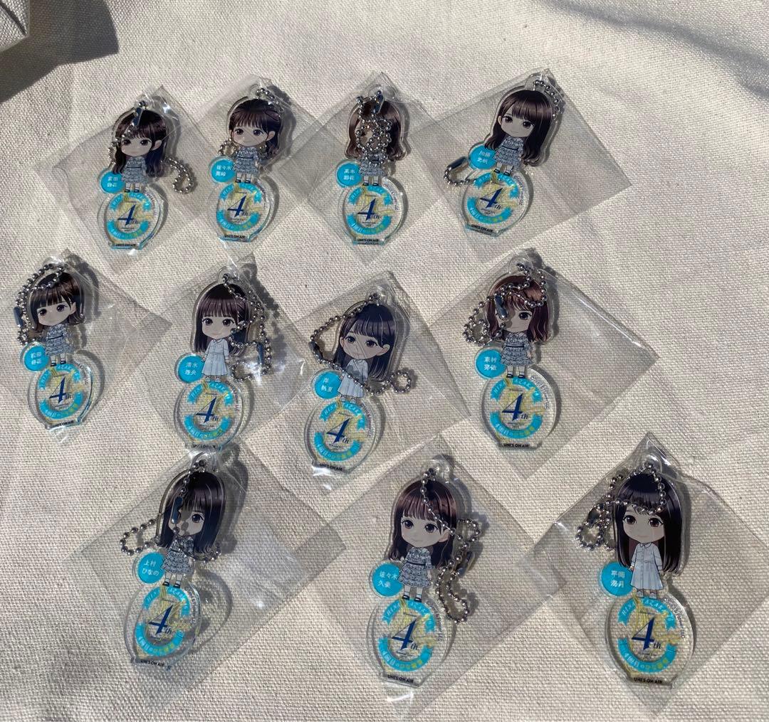日向坂46 縁日 2等アクリルキーホルダー 全メンバー