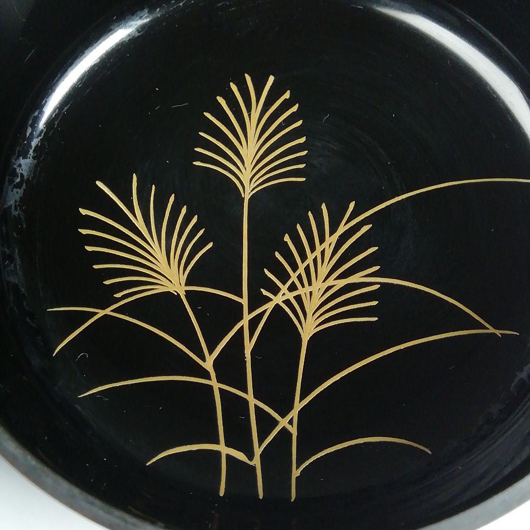 T999 棗 『鈴虫蒔絵』『雪吹』『竹内幸済 作』 共箱 茶道具