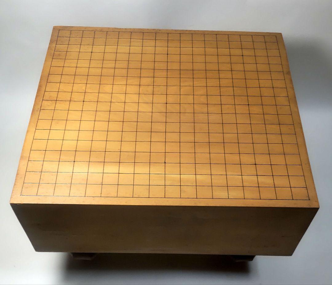 囲碁碁盤 碁石セット 厚さ5寸3分(約16㎝) 天然無垢の木材