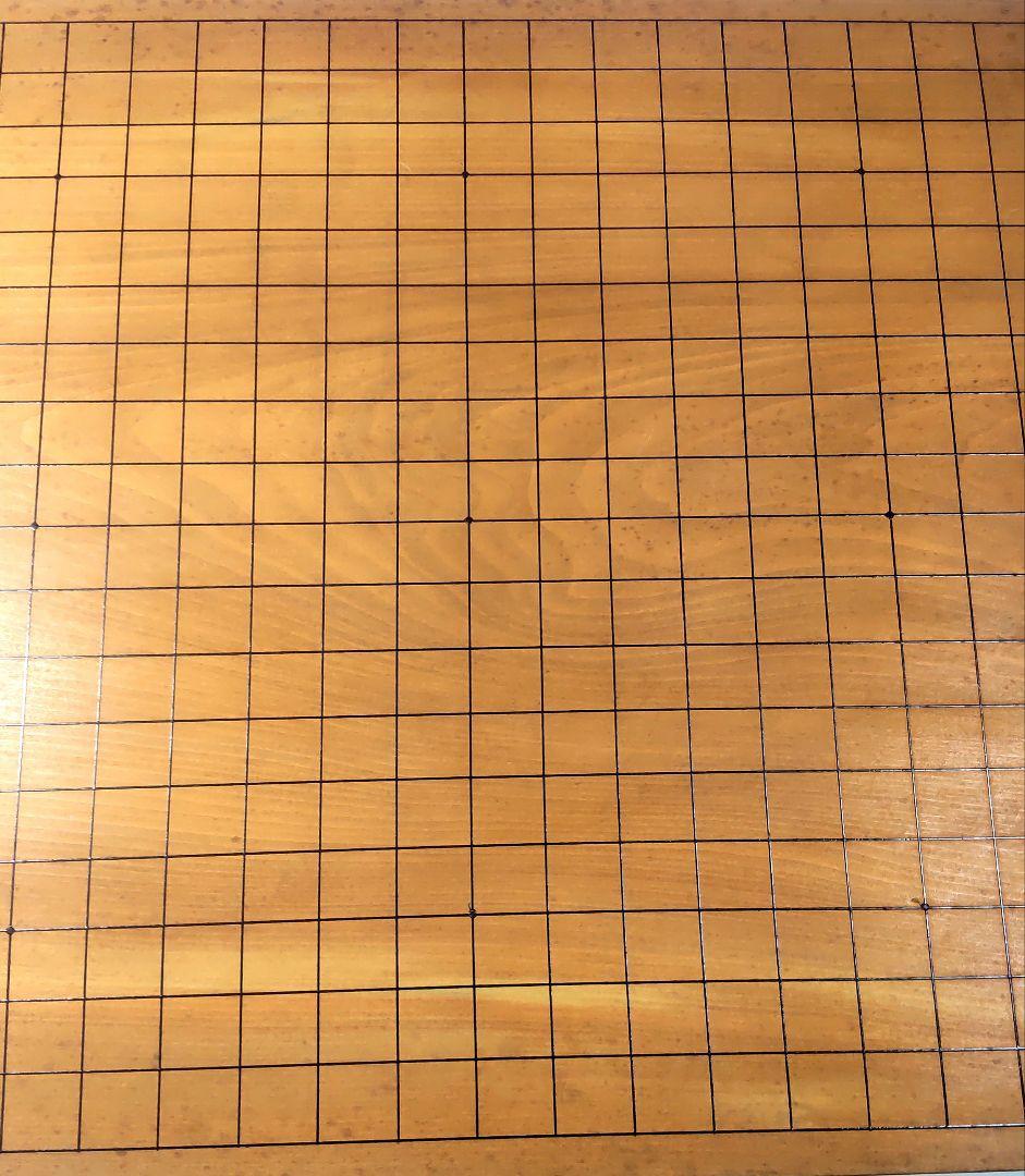 囲碁碁盤 碁石セット 厚さ5寸3分(約16㎝) 天然無垢の木材