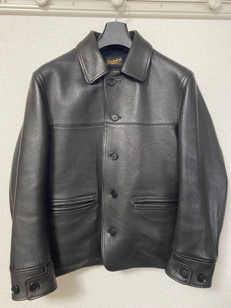 TENDERLOIN T-HIDE カーコート TENDERLOIN】テンダーロイン『T-HIDE カーコート ホースハイド レザー