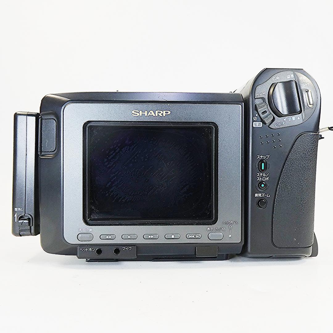 動動作良好 ビデオHi8 シャープ VL-HL50 8ミリビデオカメラDVD化に