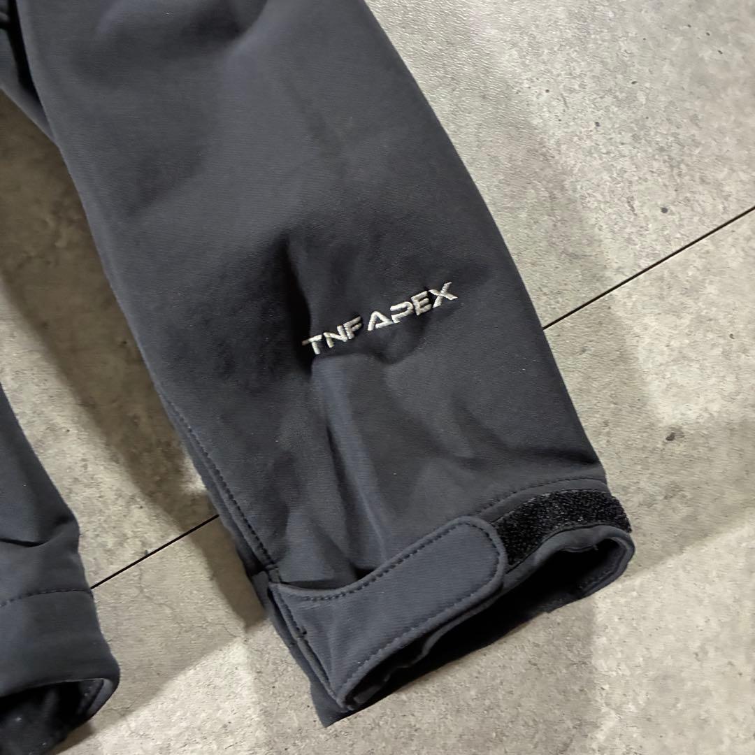 THE NORTH FACE TNF APEXソフトシェルジャケット刺繍ロゴ