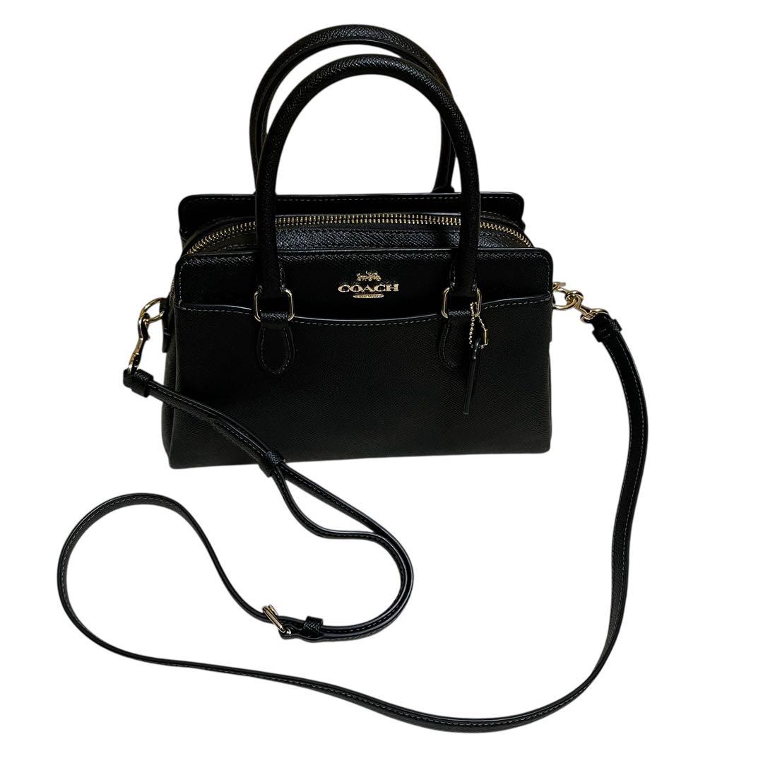 極美品✨コーチ COACH 2WAY レザー ハンドバッグ ショルダーバッグ