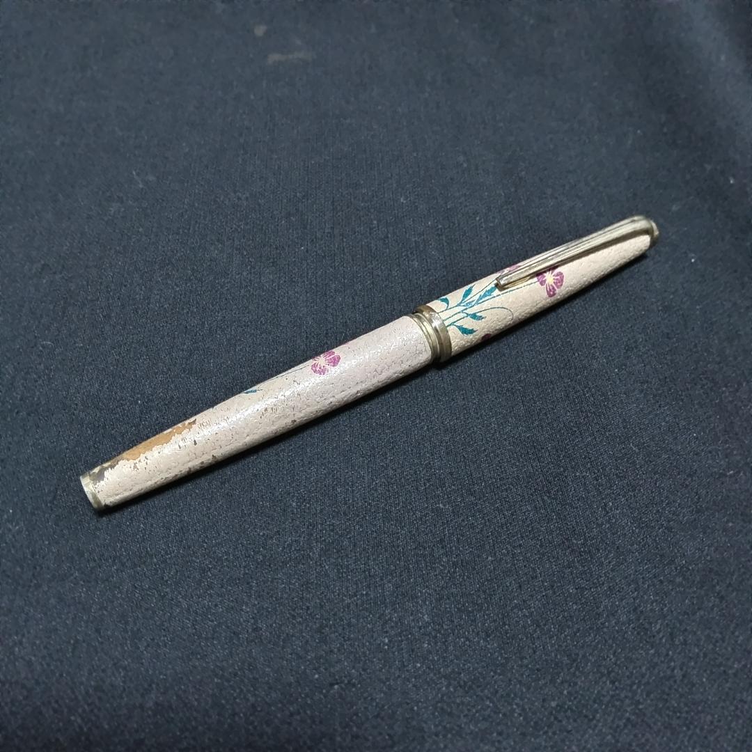 18金ペン先、花模様デザインの細書き万年筆 高級感あふれる18金万年筆おすすめ11選！ペン先が書き心地を左右する