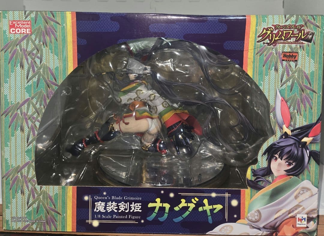 クイーンズブレイド グリムワール 魔装剣姫カグヤ フィギュア メガハウス