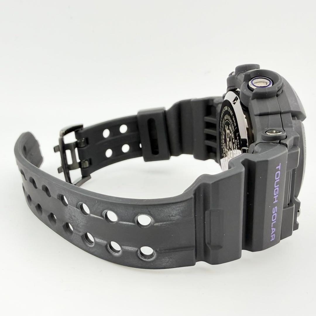 極希少 美品 カシオGショックフロッグマン パープル メンズ ソーラー 腕時計