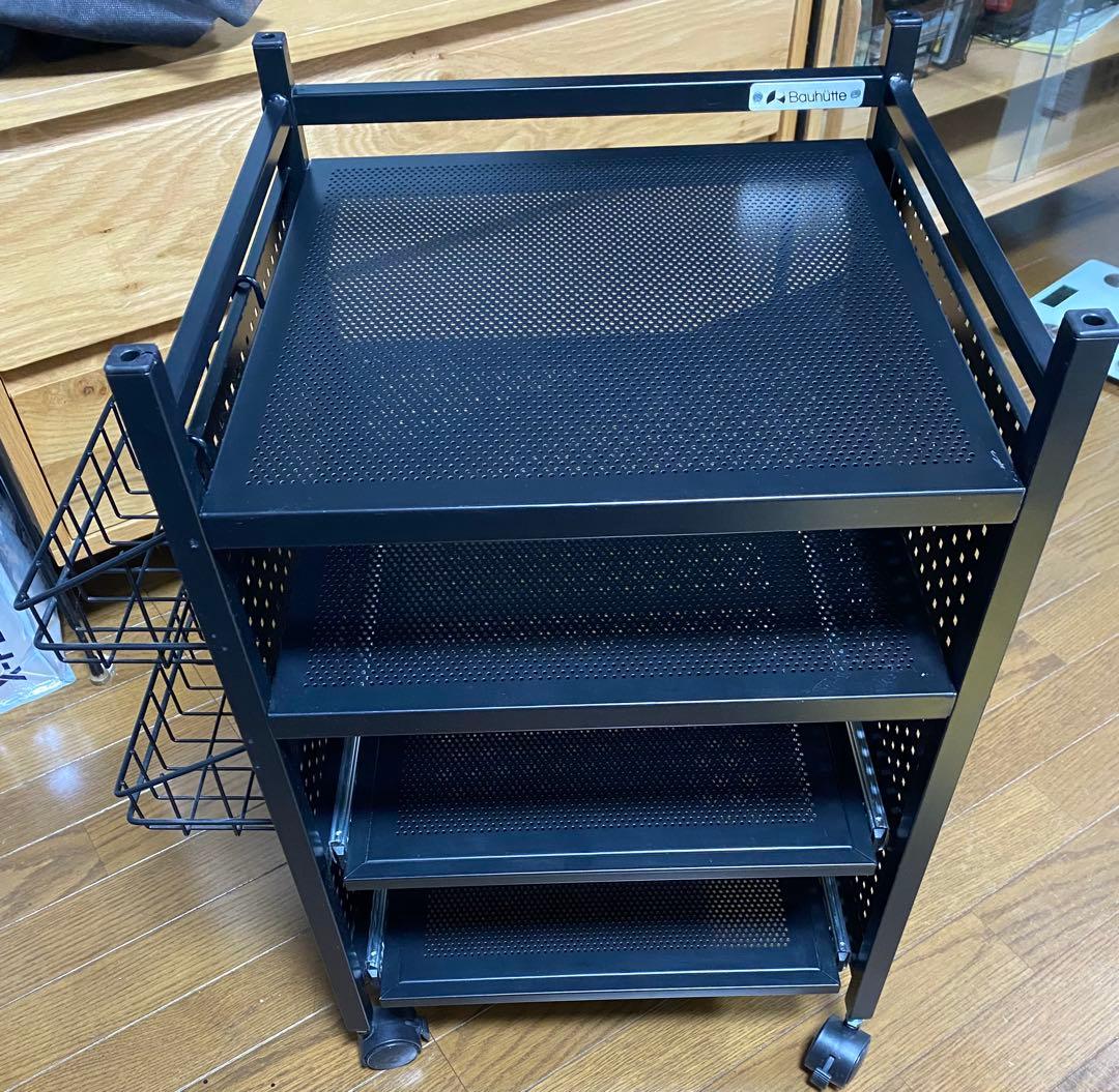 カリモク ナイトテーブル サイドテーブル 木製 引き出し付き 花台 ランプ台