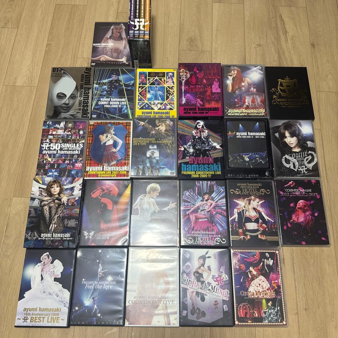 浜崎あゆみ ライブ DVD まとめ売り - メルカリ