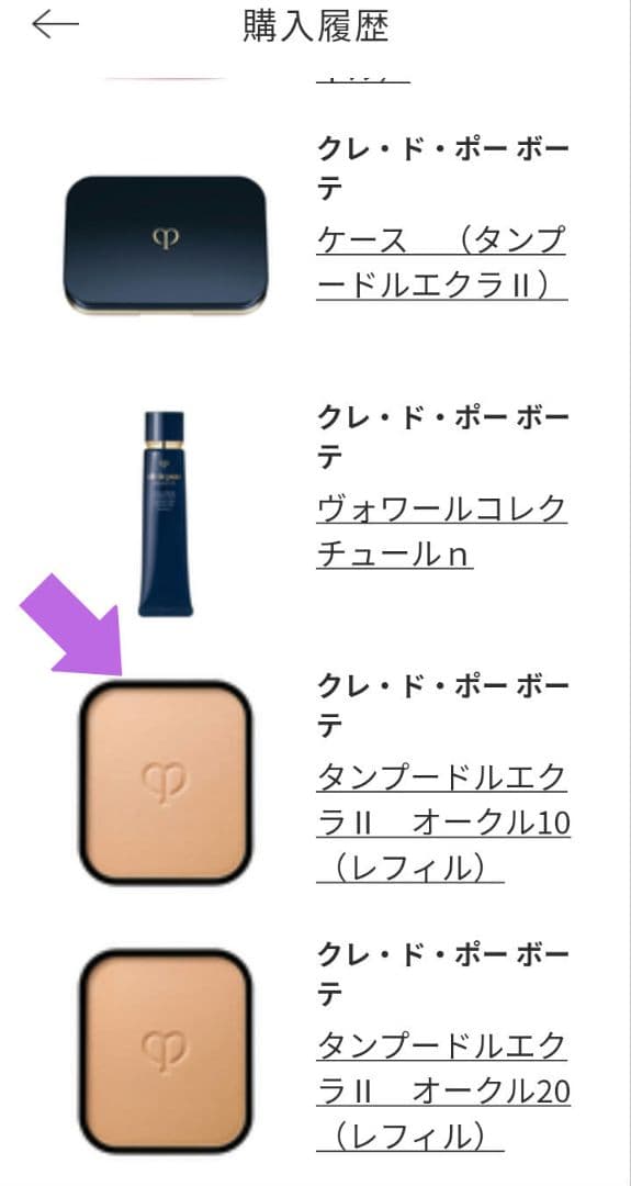 新品✨正規店購入 クレドポーボーテ タンプードルエクラⅡ オークル10 レフィル