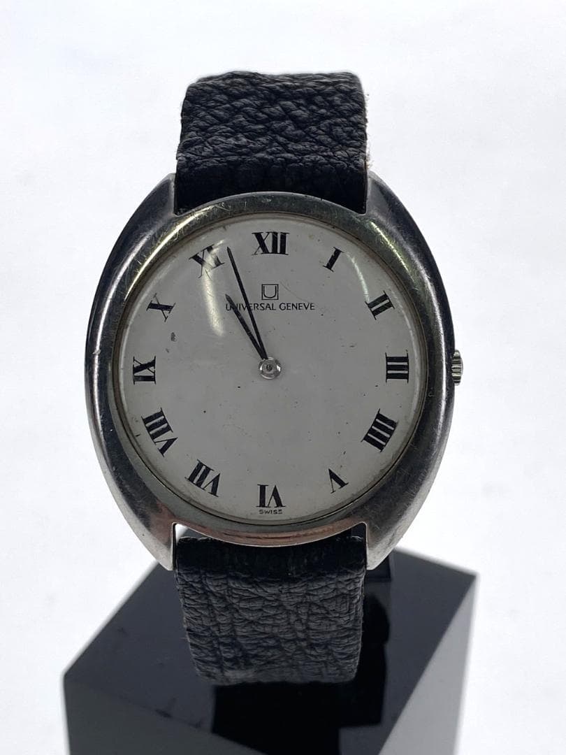 ◆UNIVERSAL GENEVE ラウンド 腕時計 09166