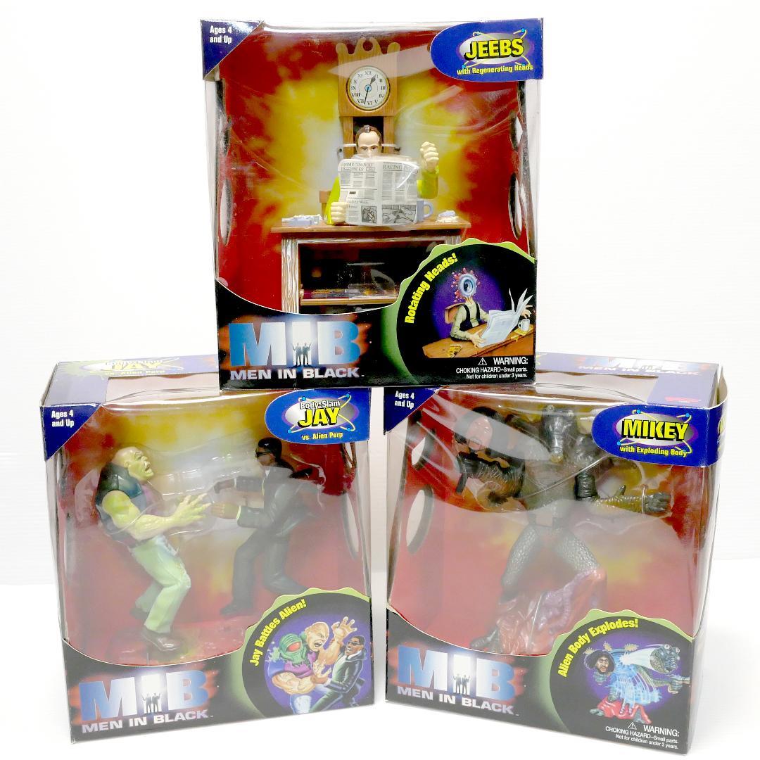 「メン・イン・ブラック（ＭＩＢ）」デラックスアクションフィギュア３種
