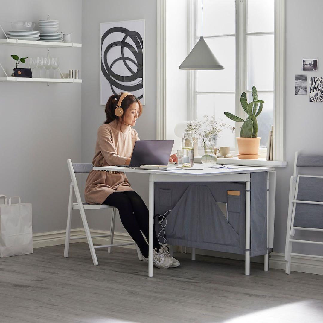 IKEA KALLHALL折りたたみテーブル & FRÖSVIフロースヴィチェア
