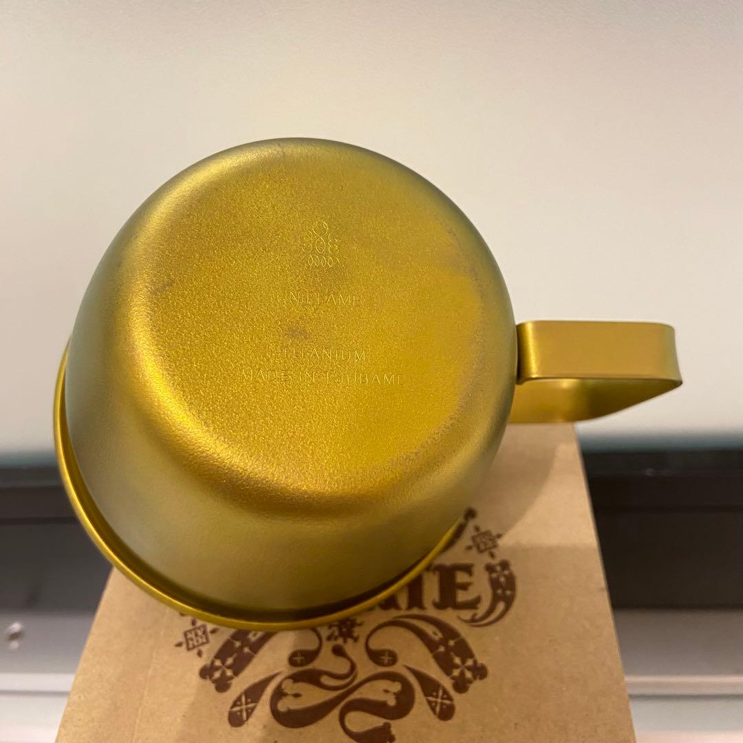 新品】NODATE Mug 会津塗 漆器 ユニフレーム チタンカラーマグ