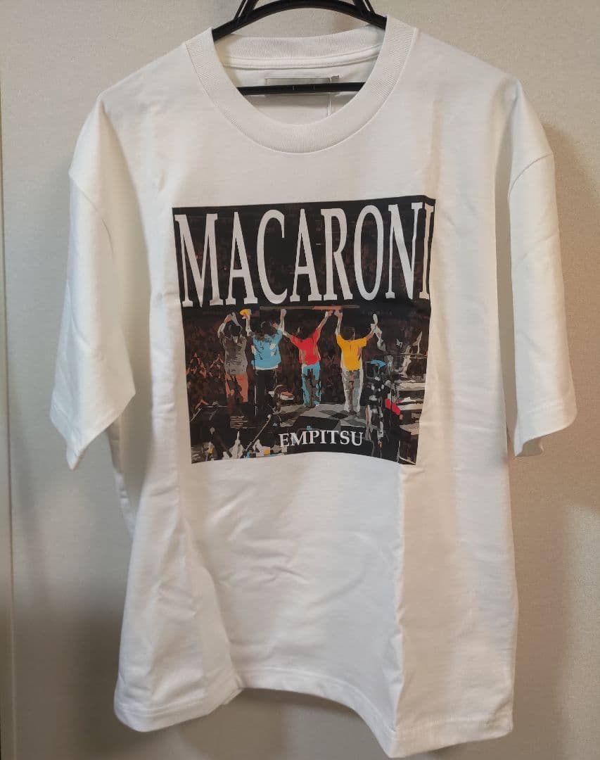 マカロニえんぴつ ナノユニバース グラフィックTシャツ Mサイズ ホワイト GOODS｜マカロニえんぴつ Official Website