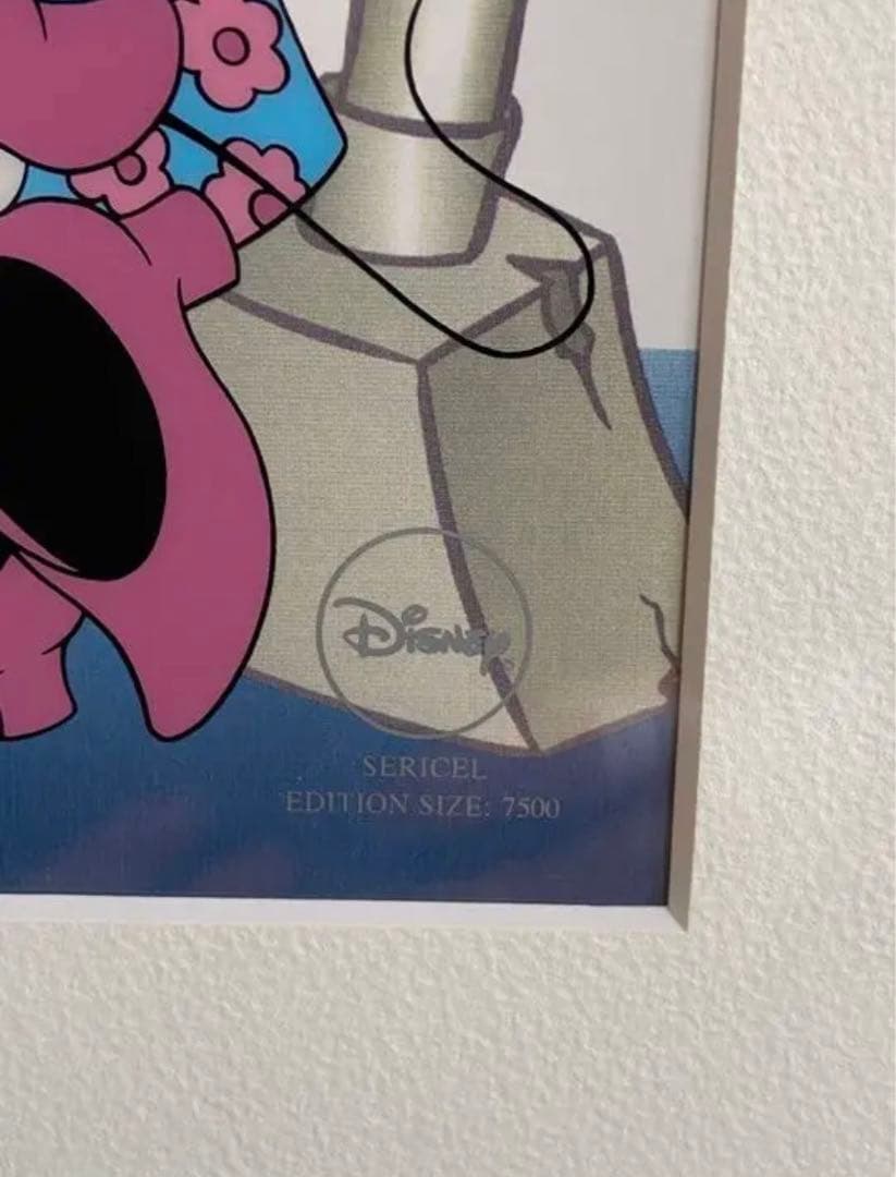 ディズニー　ミッキー　ミニー \"NEW YORK\" セル画