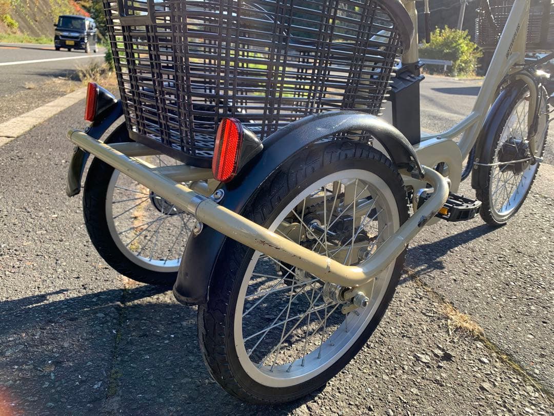 【動作確認済】送料無料ACTIVEPLUS電動アシスト三輪自転車20-16インチ