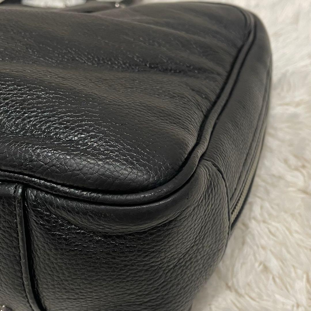 ユナイテッドアローズ 2way メンズ ビジネスバッグ ブラック チャーム付き