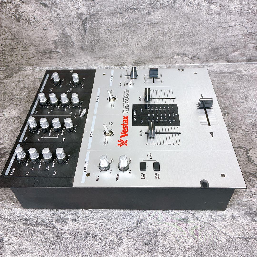 Vestax PMC-05PRO lll DJミキサー ベスタクス 音OK AC