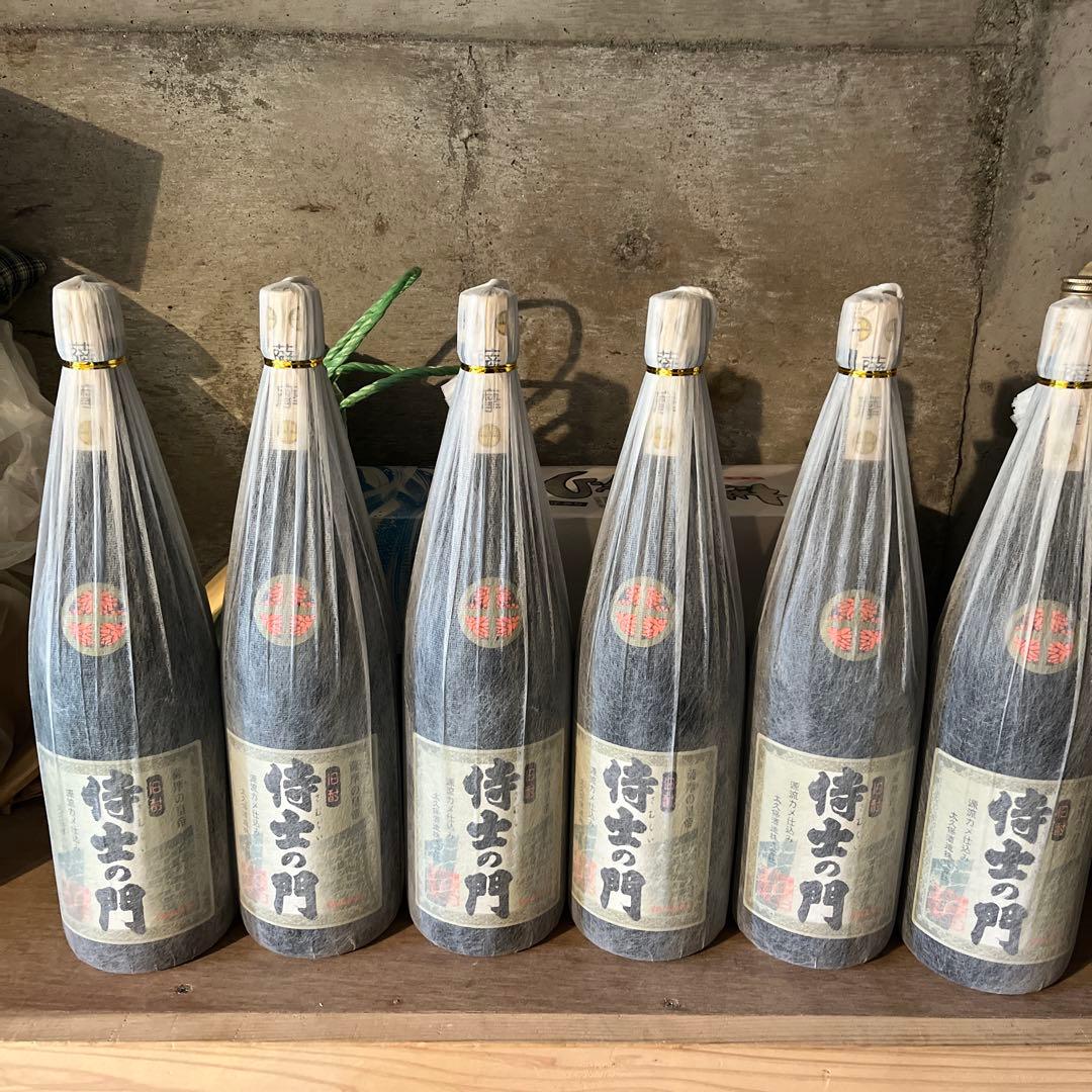 侍士の門6本1800ml25度 送料無料] 芋焼酎 侍士の門 さむらいのもん 25度 1800ml×6本 太久保
