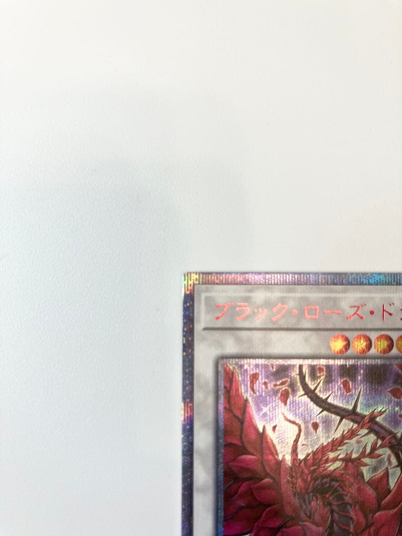 遊戯王　ブラックローズドラゴン　20thシークレット