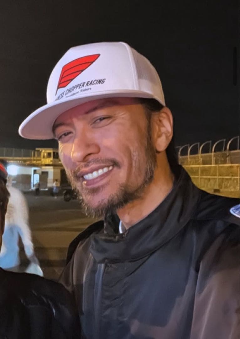 長瀬智也着 JAPANESE CHOPPER RACING キャップ