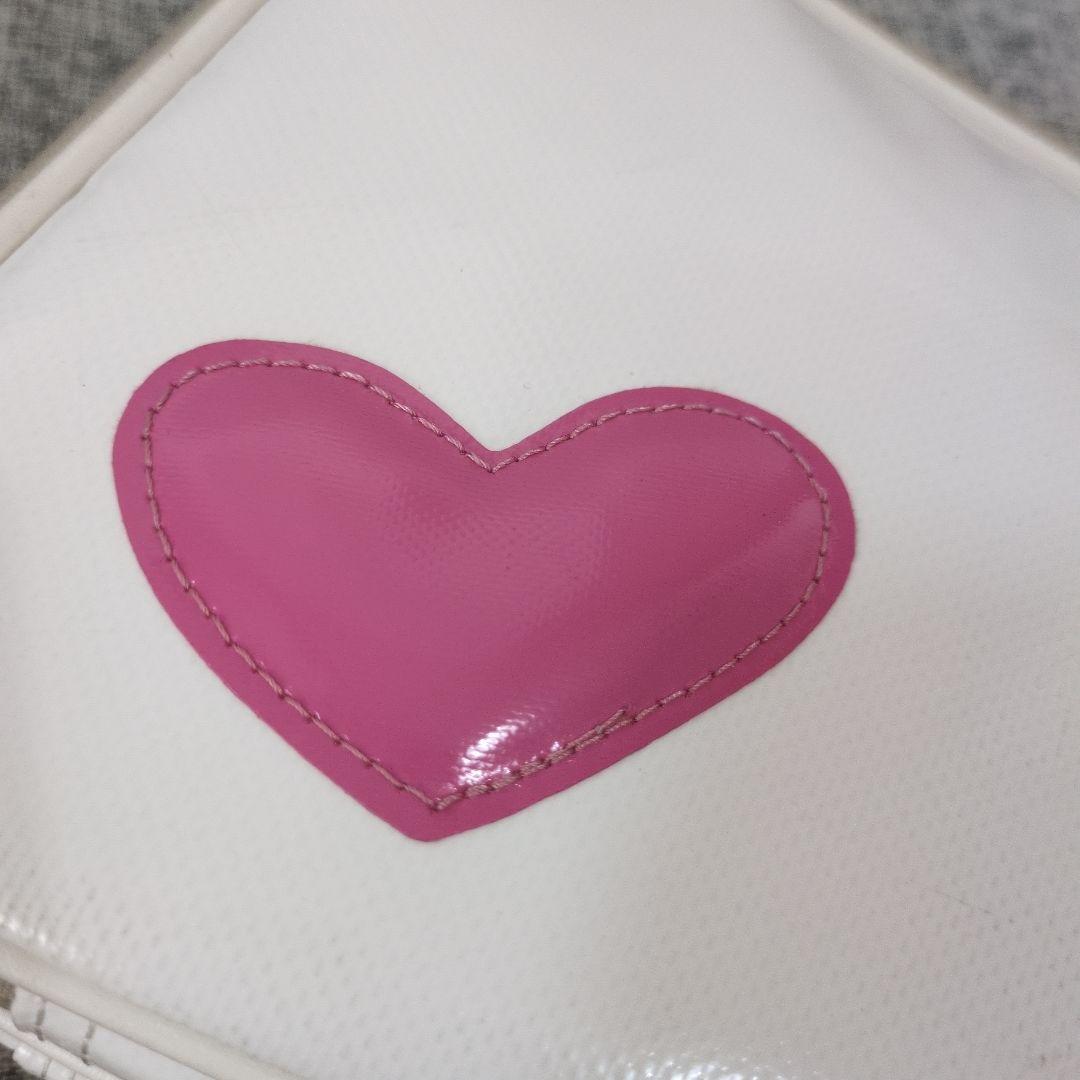 廃盤 希少デザイン NAHOK クラリネットケース ハート オフホワイト