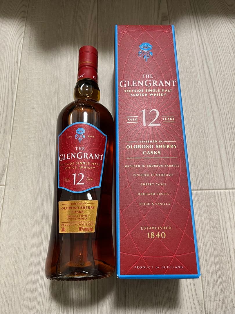 Glen Grant 12年 Olorosoシェリー樽仕上げ fit=scale-down,w=1200