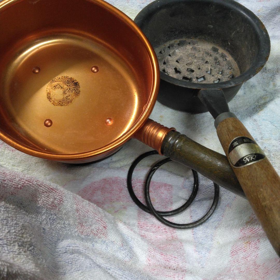 銅製茶道具セット 銅製茶道具セット 4個入り