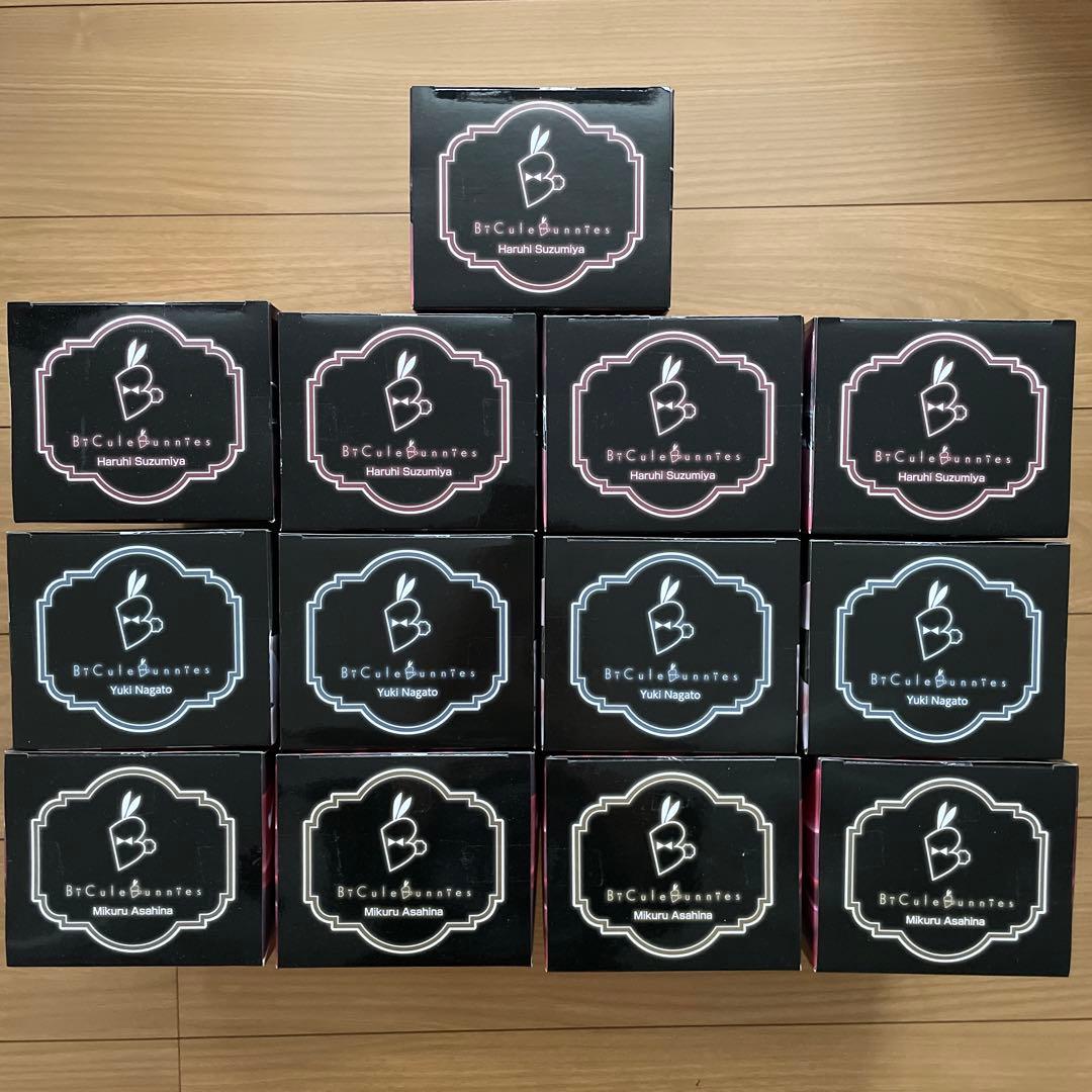 涼宮ハルヒの憂鬱　フィギュア　バニー　ハルヒ　長門有希　朝比奈みくる　bunny