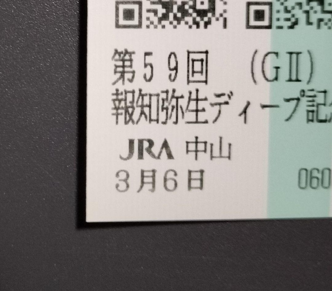 アスクビクターモア ドウデュース 弥生賞ディープインパクト記念 現地単勝馬券