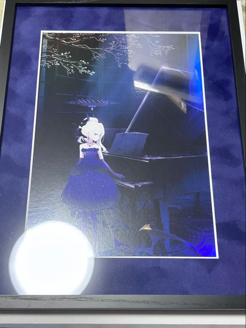 ブルーアーカイブ　額装イラスト　陽ひらく彼女たちの小夜曲　空崎　ヒナ　ドレス Yostar OFFICIAL SHOP ONLINE / 額装イラスト「陽ひらく彼女たちの
