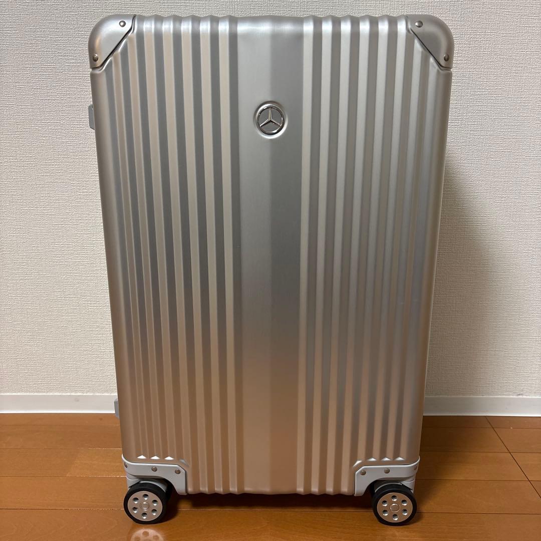 【新品未使用】【非売品】メルセデス　ベンツ　オリジナルスーツケースケース　65L スーツケース メルセデスベンツ 非売品 65L ほぼ未使用
