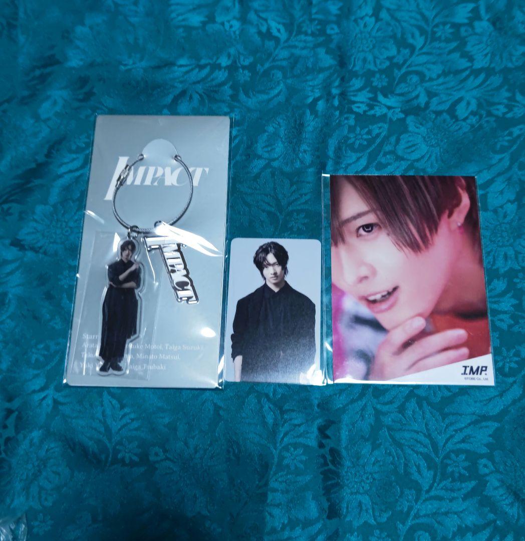 IMPACT 佐藤新 アクリルキーホルダー フォトカードセット