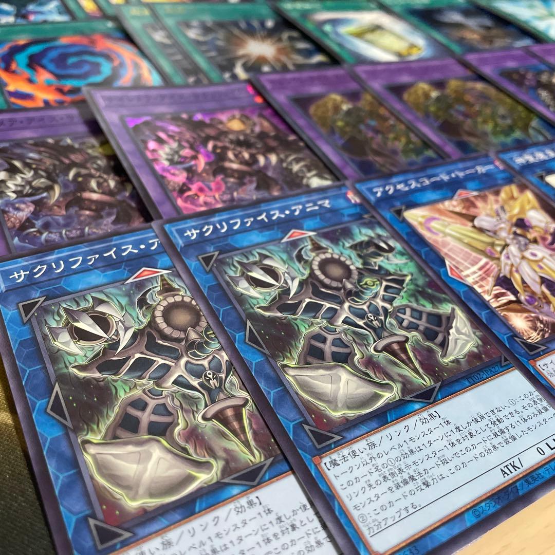 遊戯王 サクリファイスデッキ 黄金の邪教神 ナイトメアアイズサクリファイス