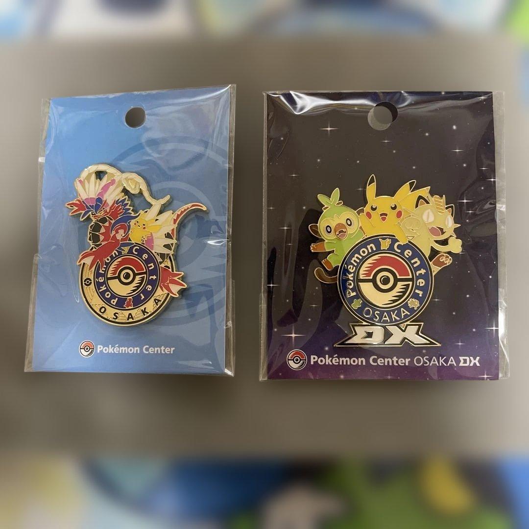 ポケモンセンター 大阪 OSAKA DX ピンバッジ ピンズ 2個セット - メルカリ