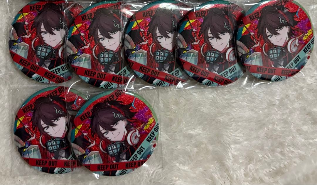 にじさんじ 三枝明那 stun mode 缶バッジ - メルカリ