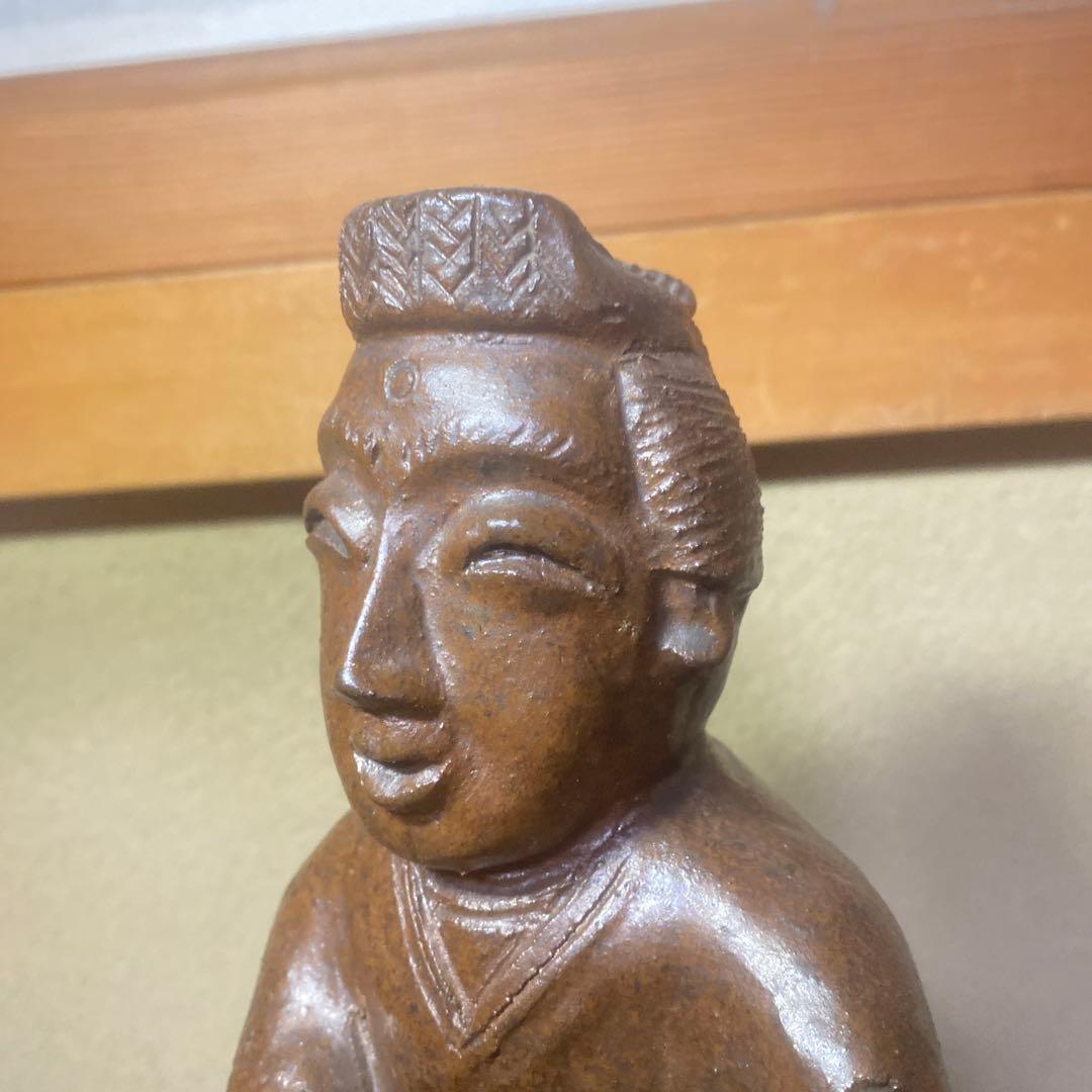 陶器製 マリヤ観音置物