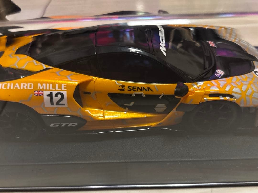 ミニッツ McLaren Senna GTR オレンジボディ - メルカリ