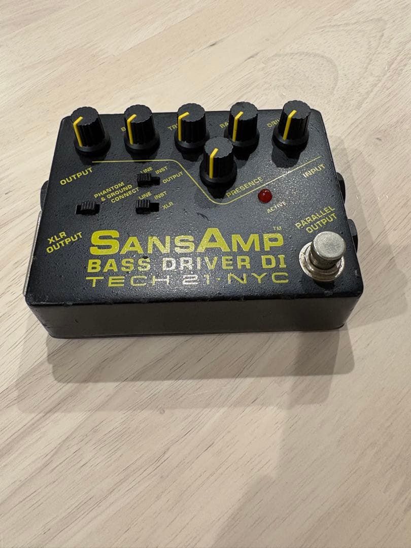 タイムセールセールTECH 21 BASS D DI V1後期型 タイムセールセールTECH 21 BASS DRIVER DI V1後期型
