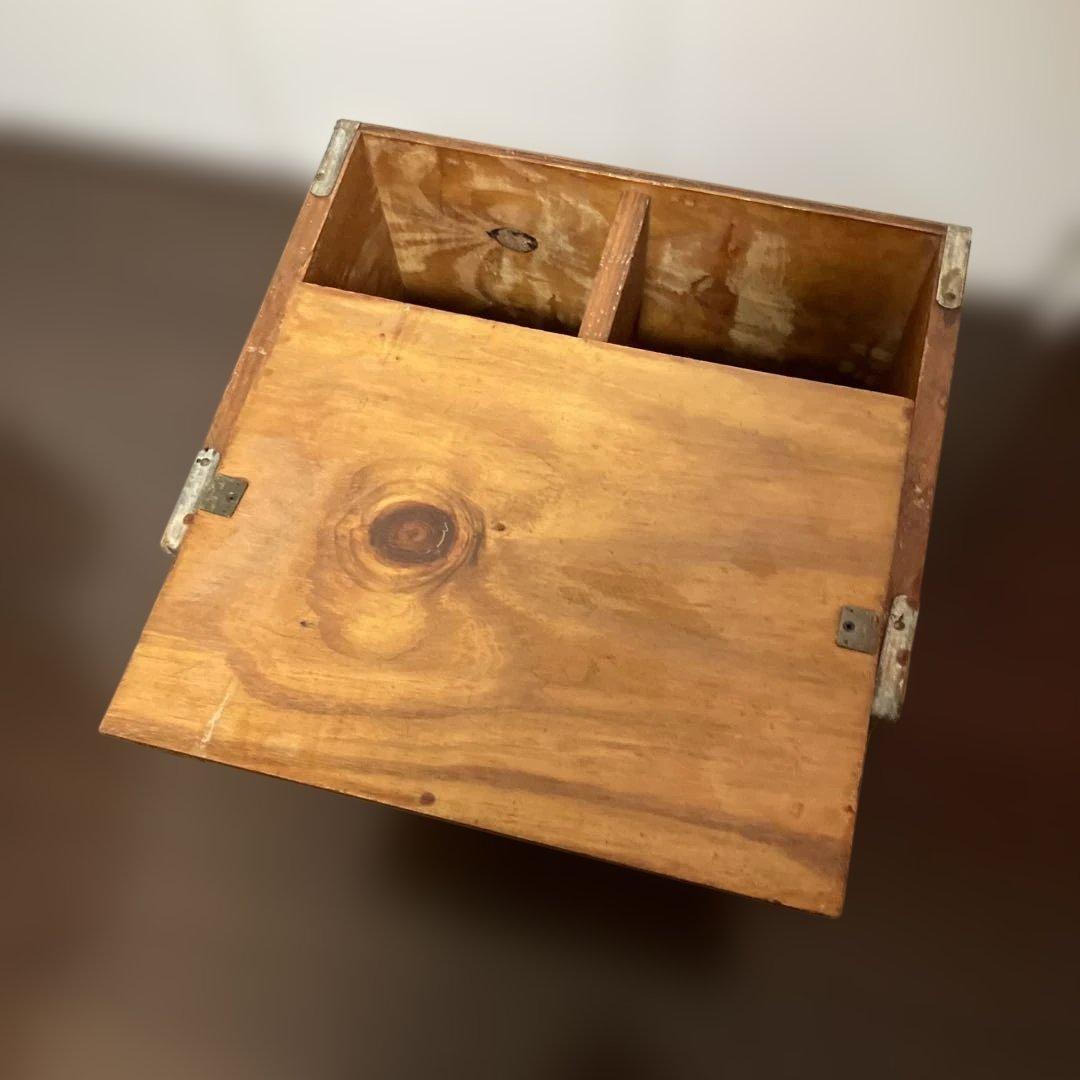 アメリカ ビンテージ 木箱 ミラーライト ビール